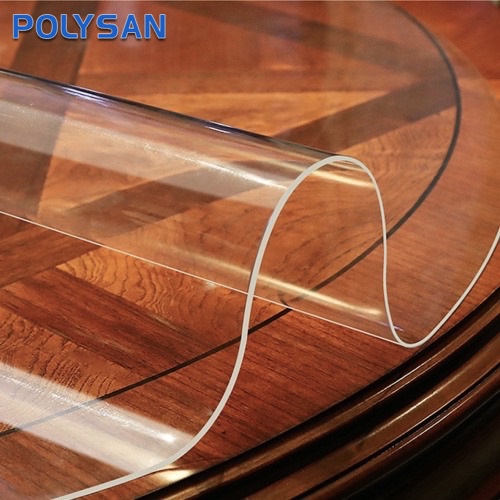Folha de filme de PVC de plástico macio transparente normal de 2,5 mm