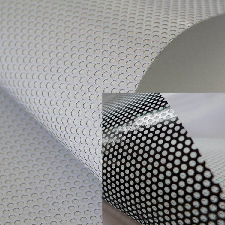 Filme de visão unidirecional de vinil