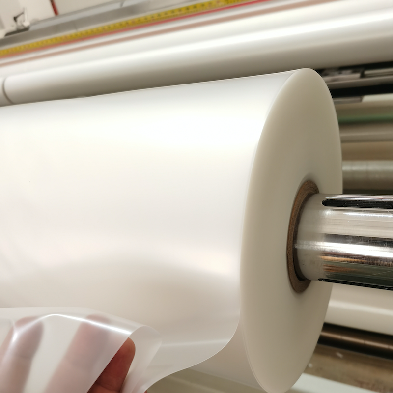 Sobre a cura de filme plástico