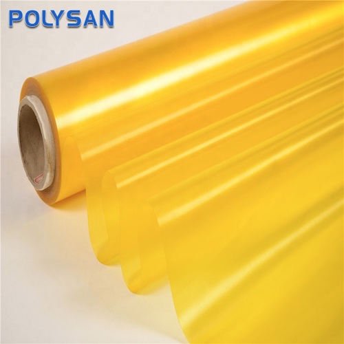 Filme de PVC macio transparente transparente normal de cor