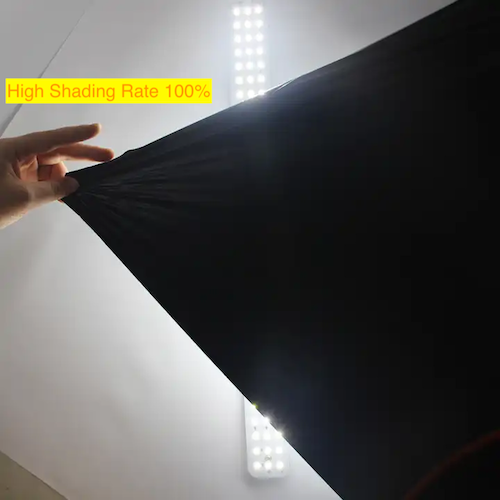 Filme blackout TPU para sombreado